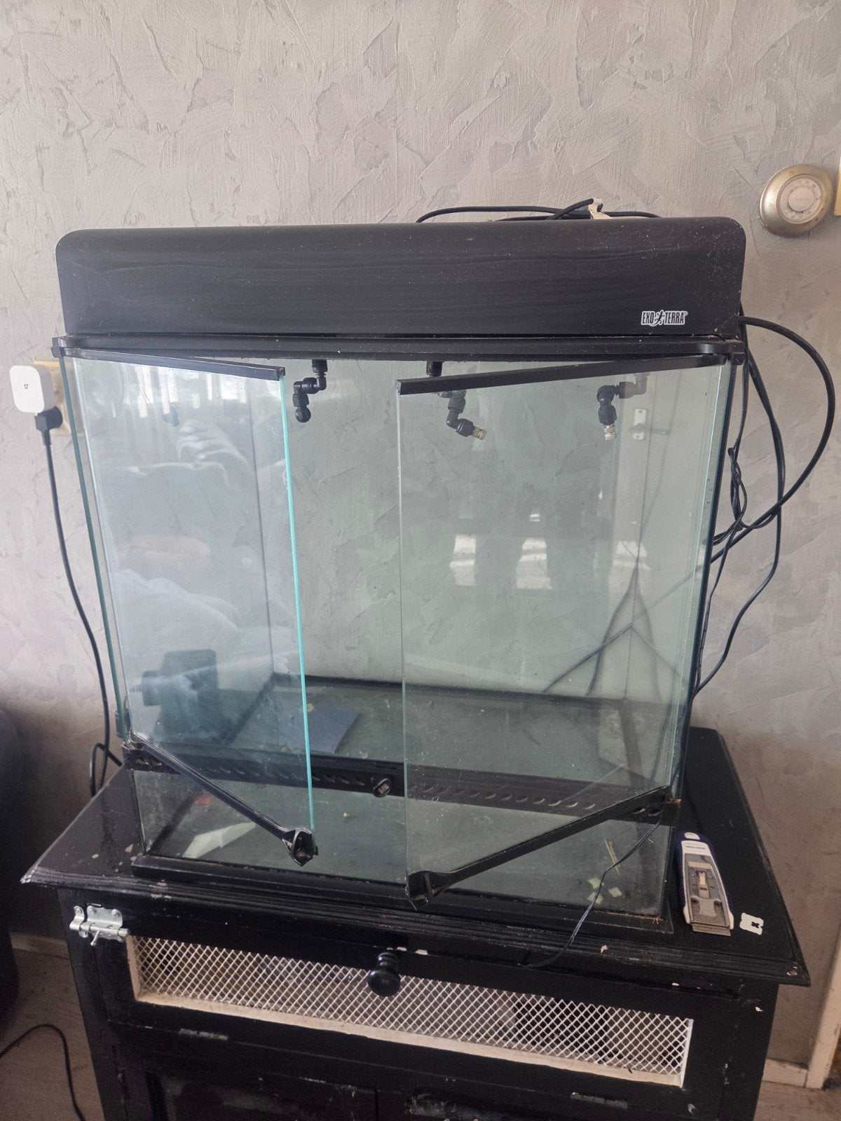 mooi exoteral terarrium,45 l 45 br 60 hoog, Dieren en Toebehoren, Ophalen, Zo goed als nieuw