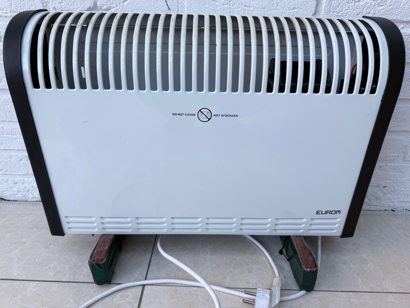 Elektrische kachel Eurom - Compact en krachtig🌡️, Huis en Inrichting, Kachels, Ophalen, Gebruikt, Overige soorten, Elektrisch