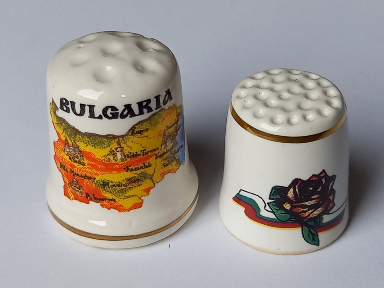 Vingerhoedjes Bulgarije, Verzamelen, Vingerhoedjes, Ophalen of Verzenden, Gebruikt