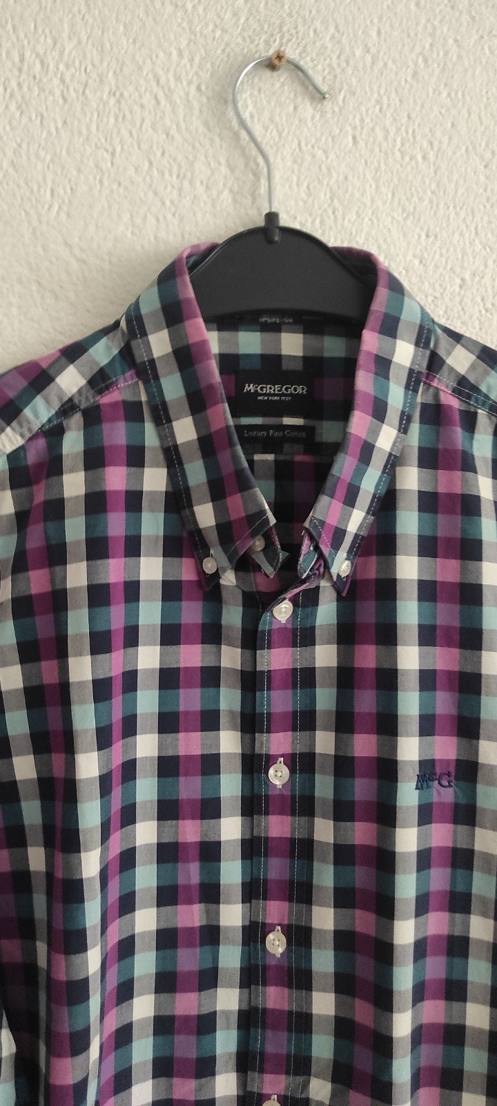 McGregor geruit overhemd - XXL, Ophalen of Verzenden, Zo goed als nieuw, Overige halswijdtes, Meerkleurig