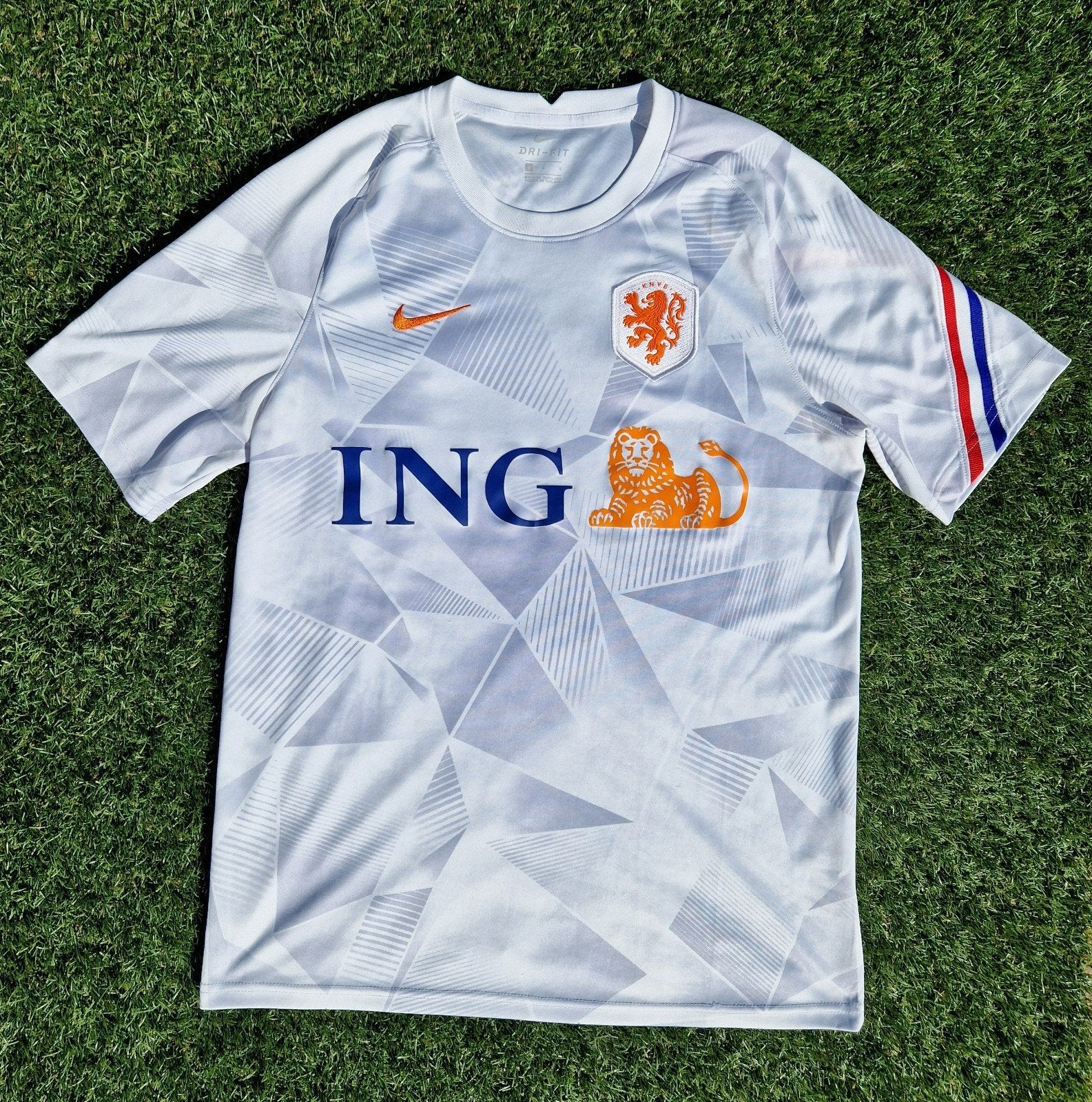 Nederlands elftal shirt 2020 KNVB Oranje voetbalshirt L, Maat 52/54 (L), Nike, Oranje, Ophalen of Verzenden