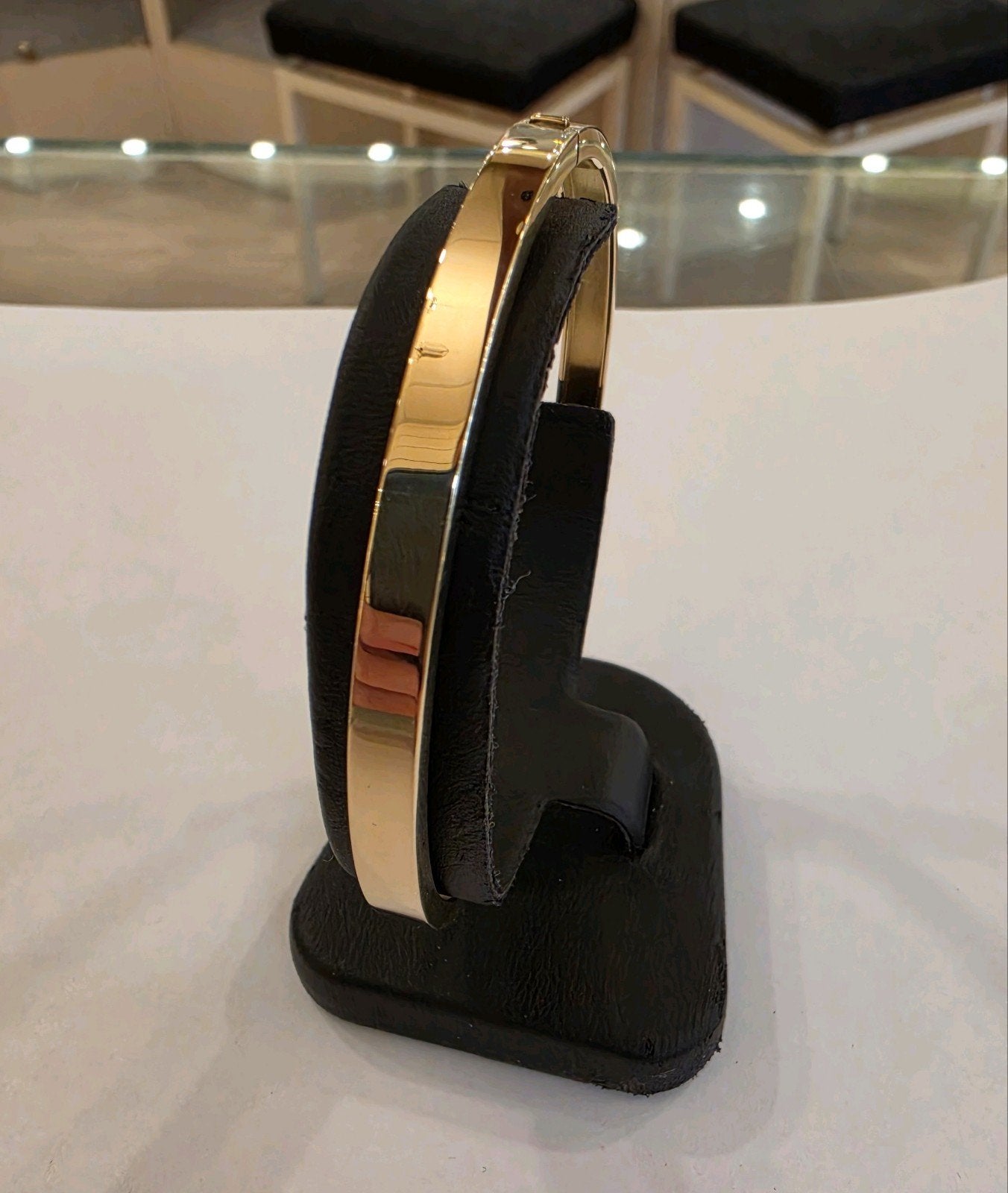 14 karaats gouden slavenarmband / bangle geelgoud XL, Ophalen of Verzenden, Nieuw, Goud, Goud