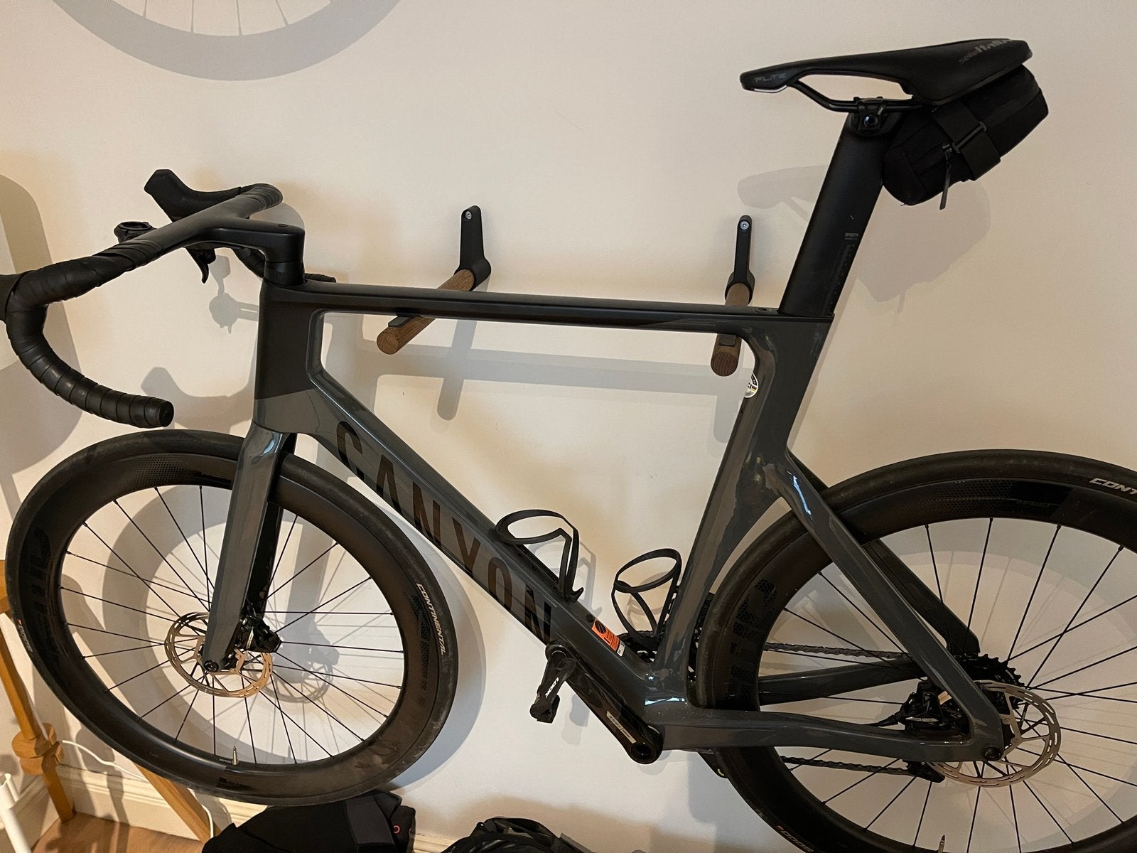 Canyon cf slx 8 sram force + powermeter, Carbon, Zo goed als nieuw, Meer dan 20 versnellingen, 53 tot 57 cm