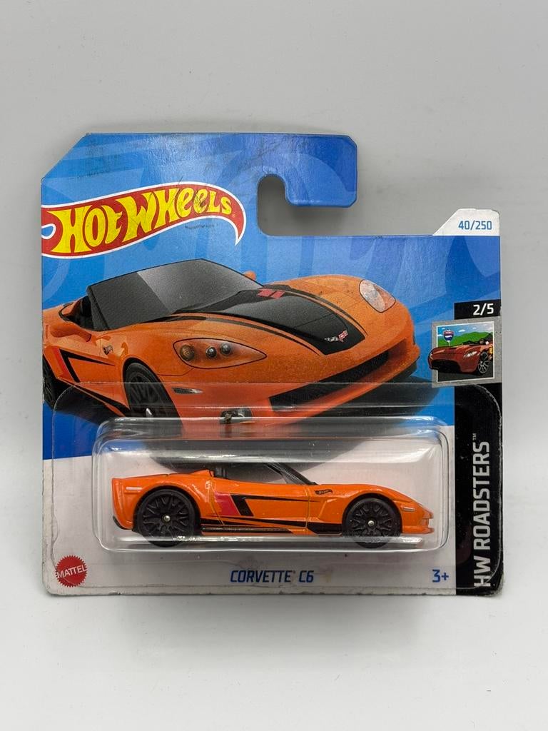 Hot Wheels Chevrolet Corvette C6, Ophalen of Verzenden, Zo goed als nieuw