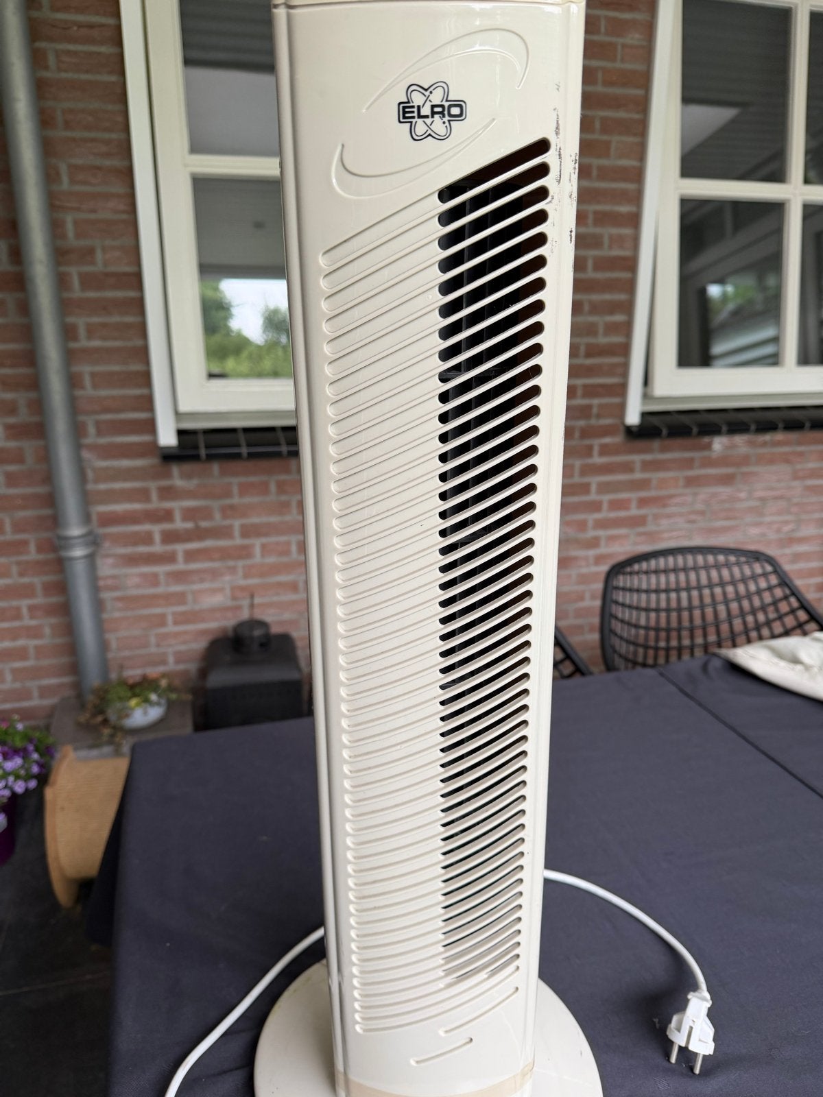 Elro Torenventilator met Timer en Oscillatie, Witgoed en Apparatuur, Ventilatoren, Gebruikt, Torenventilator, Ophalen