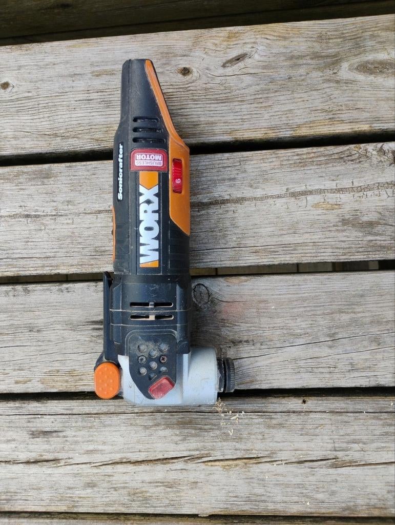Worx Multitool - Brushless, Ophalen of Verzenden, Gebruikt