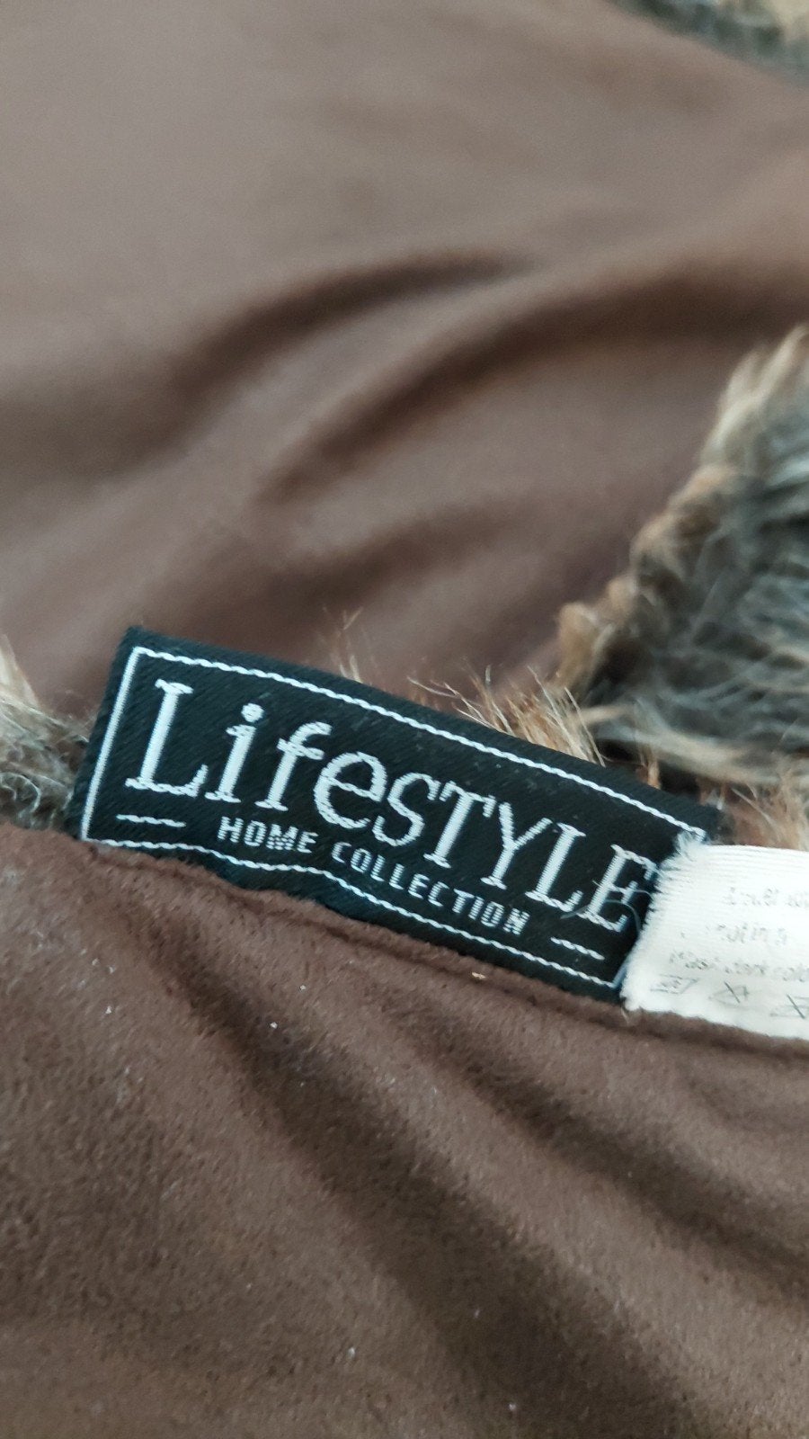 Lifestyle Home Collection Faux Fur Plaid, Ophalen, Zo goed als nieuw, Rechthoekig