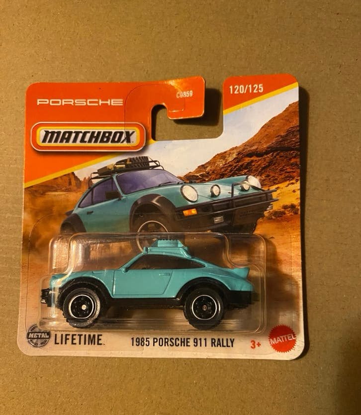 Matchbox 1985 Porsche 911 Rally, Ophalen of Verzenden, Nieuw, Auto