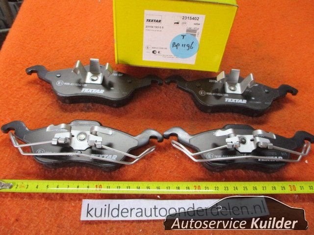 Remblokken voorzijde Ford Focus I BP1196 Textar 2315402  106, -, -, Nieuw, Ophalen of Verzenden