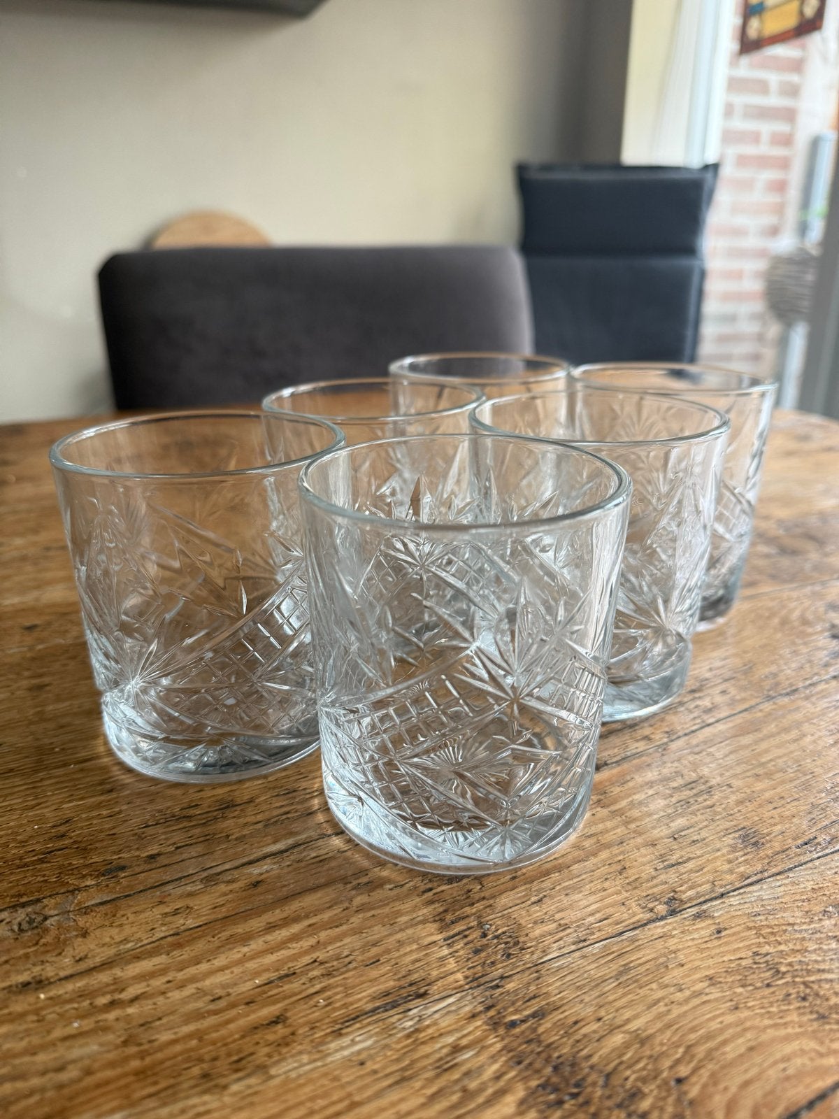 Blomus glazen set van 6 stuks, Ophalen of Verzenden, Zo goed als nieuw