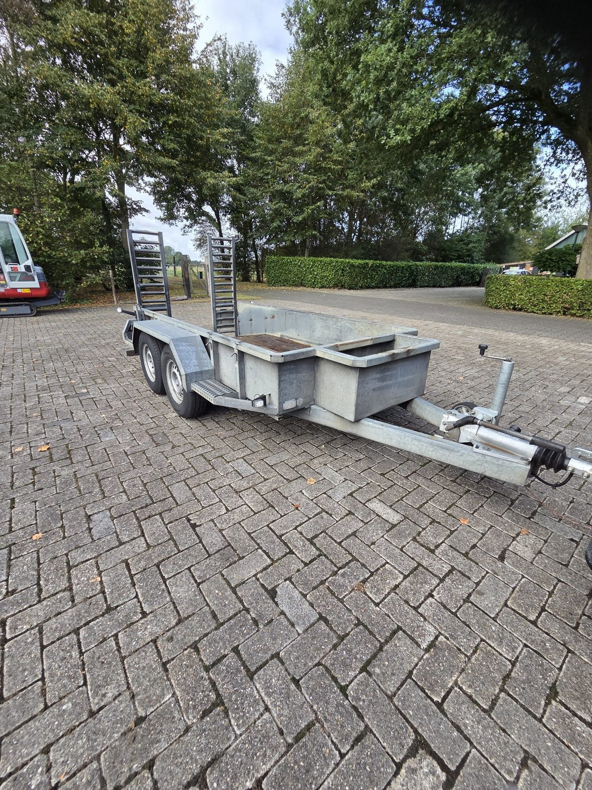 Verdonk Machinetransporter, Auto diversen, Aanhangers en Bagagewagens, Ophalen, Gebruikt