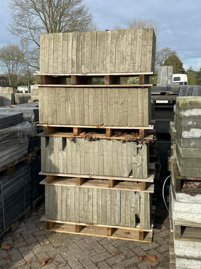22 m2 Oud Hollandse tegel 60x40x5cm Greige RESTPARTIJ, Ophalen, Nieuw, Beton, Terrastegels