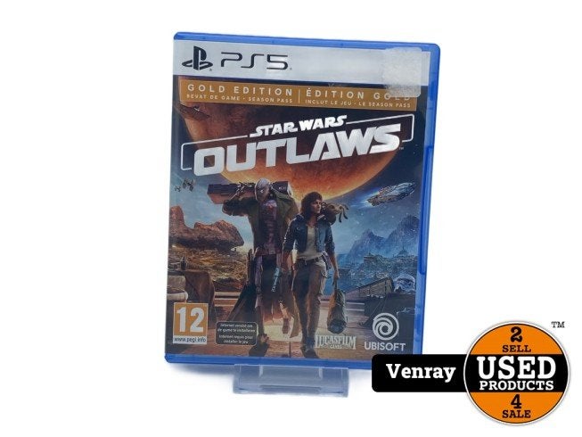 Playstation 5 game: Star wars Outlaws, Flex Ltd., Zo goed als nieuw, https://flex.com/contact-us, Nobelstraat 10, 5807 GA Oostrum LB, Limburg, Nederland