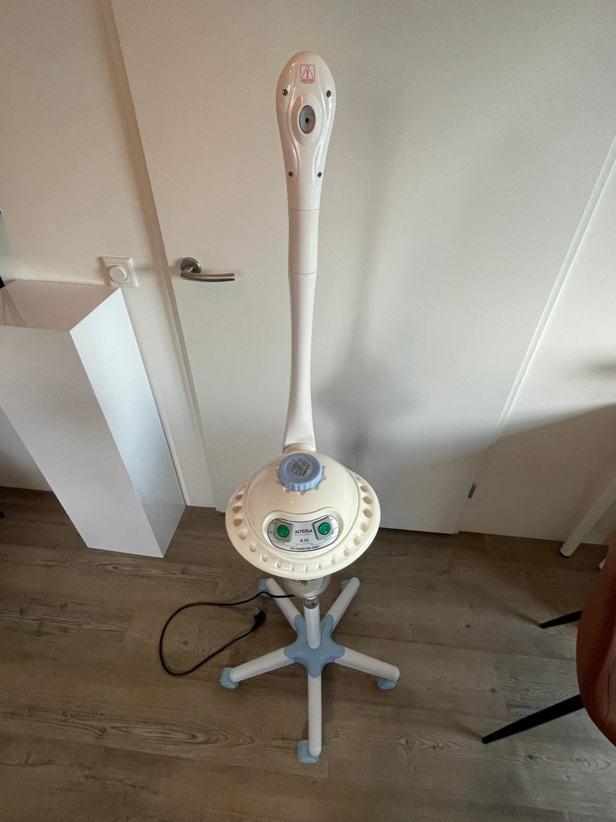 Stoomapparaat schoonheidssalon, Ophalen, Gebruikt