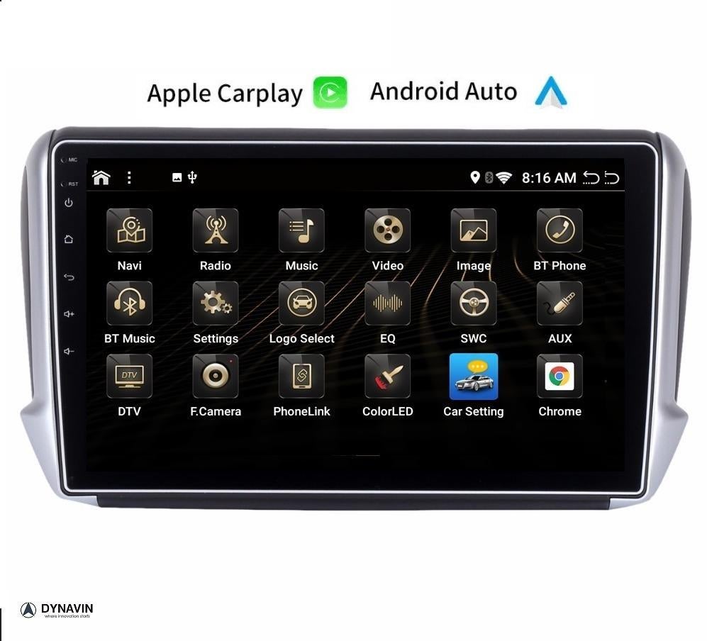 autoradio peugeot 208 navigatie carplay android auto usb, Ophalen of Verzenden, Dynavin, VERKOOP@INBOUWNAVIGATIE.COM, Oberonweg 262 3208pg