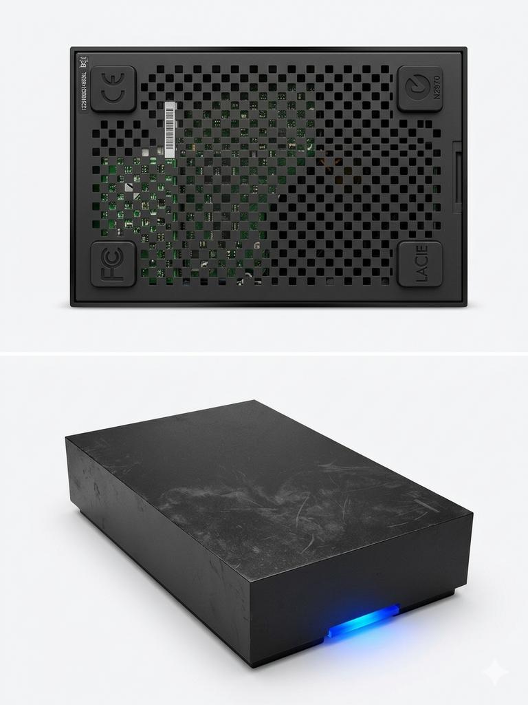 LaCie Externe Harde Schijf 1TB - Betrouwbare Opslag, Ophalen, Gebruikt, Server, HDD