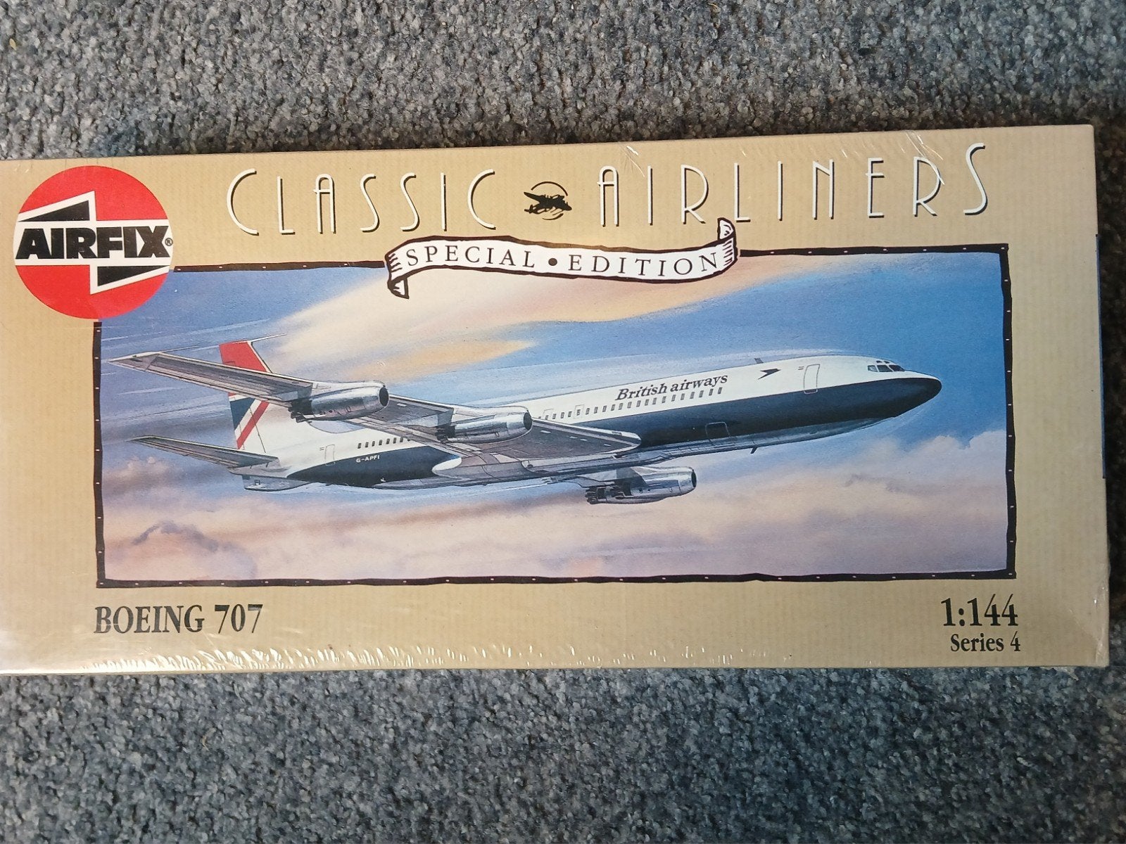 Airfix Classic Airliners Boeing 707 British Airways 1:144, Overige merken, 1:144 tot 1:200, Nieuw, Ophalen of Verzenden