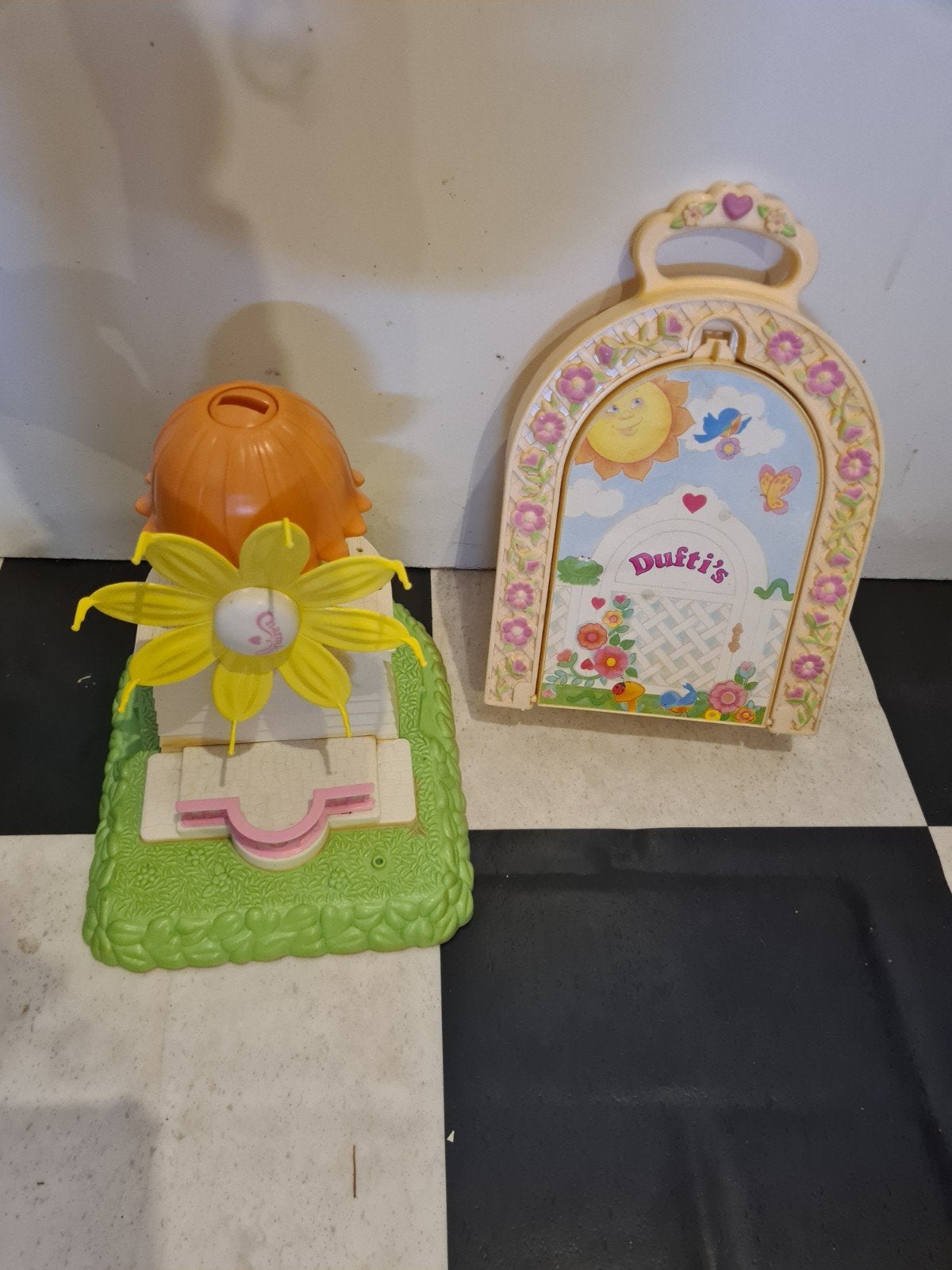 Vintage Polly Pocket Dufti's Molen & Draagkoffer, Ophalen of Verzenden
