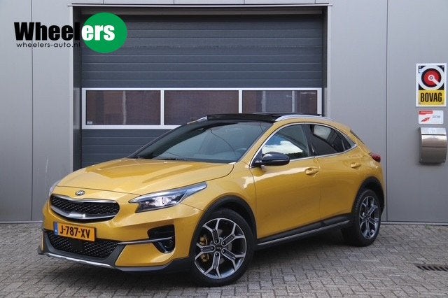 Kia Xceed 1.4 T-GDi DynamicPlusLine Automaat, Stoel & Stuurv, Auto's, 4 cilinders, Leder en Stof, Automatische klimaatregeling