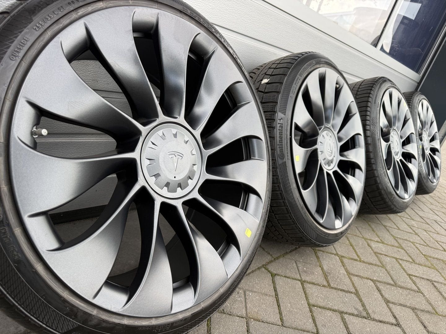 21 " Tesla Model Y velgen Performance sensoren winterbanden
