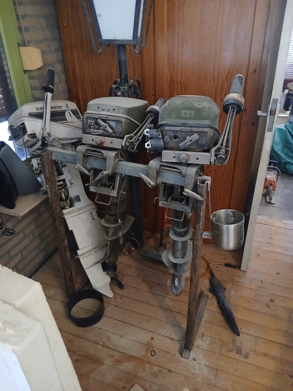 Evinrude Buitenboordmotoren (3x) en Sailmaster (1x), Ophalen, Gebruikt, 5 tot 10 pk, Buitenboordmotor