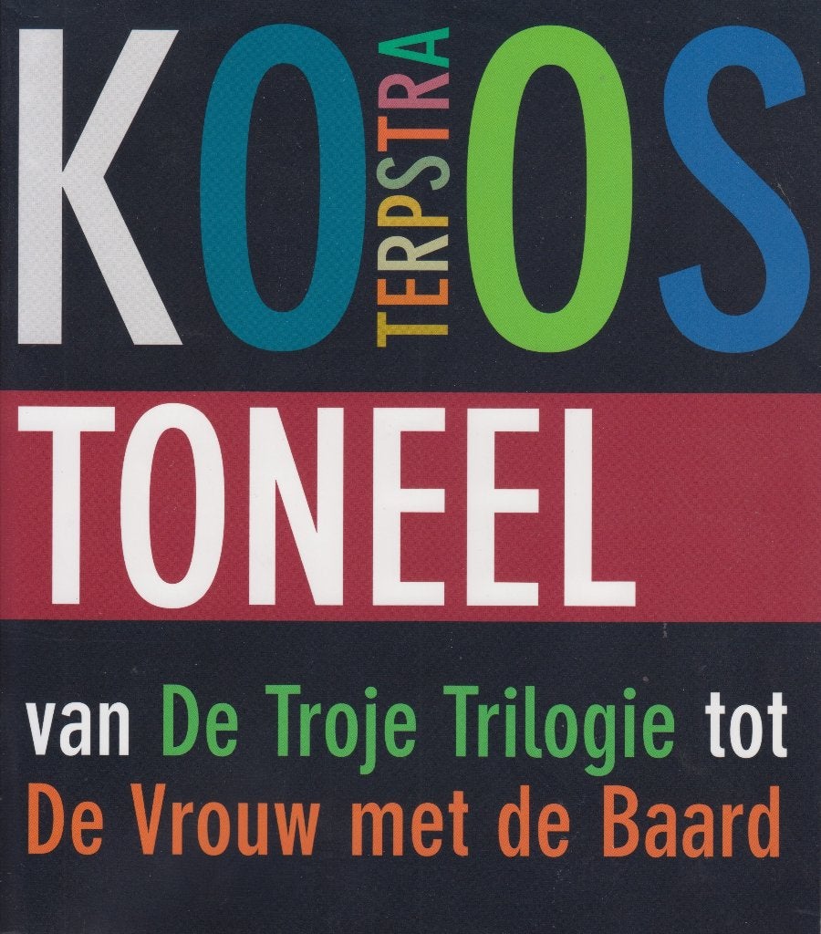 TONEEL - Koos Terpstra, Boeken, Kunst en Cultuur | Dans en Theater, Verzenden, Gelezen, Toneel, NNT/ IT&F Books