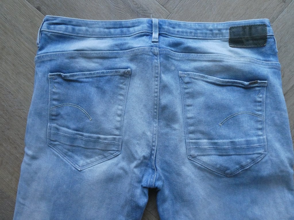 Gstar Ocean Loose Tapered spijkerbroek maat 30-32, Blauw, Ophalen of Verzenden, Zo goed als nieuw, W30 - W32 (confectie 38/40)