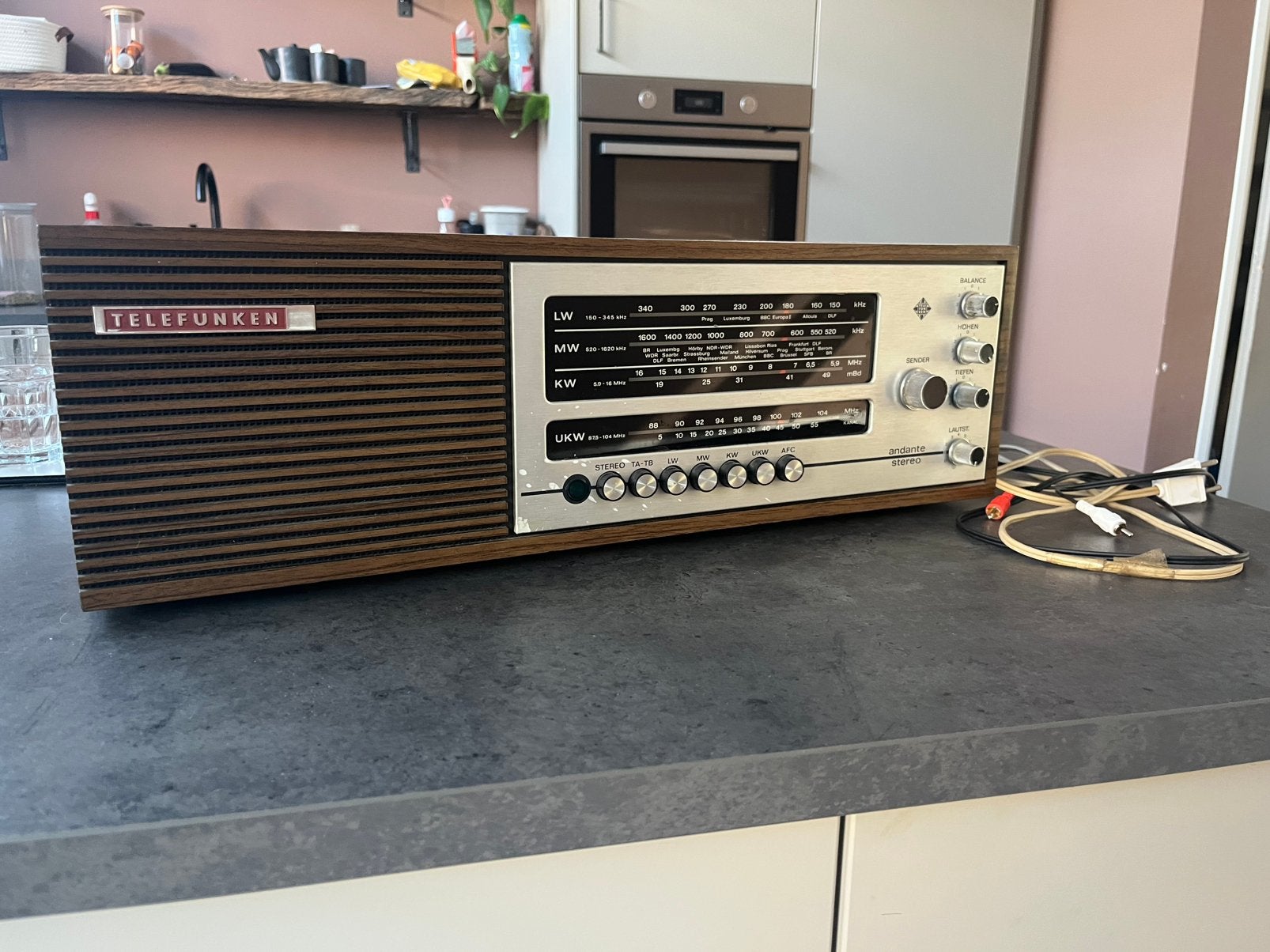 Telefunken Vintage Radio, Ophalen, Gebruikt