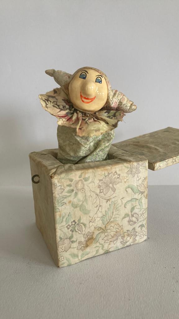 Jack in the box. Vroeg 20e eeuw, Antiek en Kunst, Ophalen of Verzenden