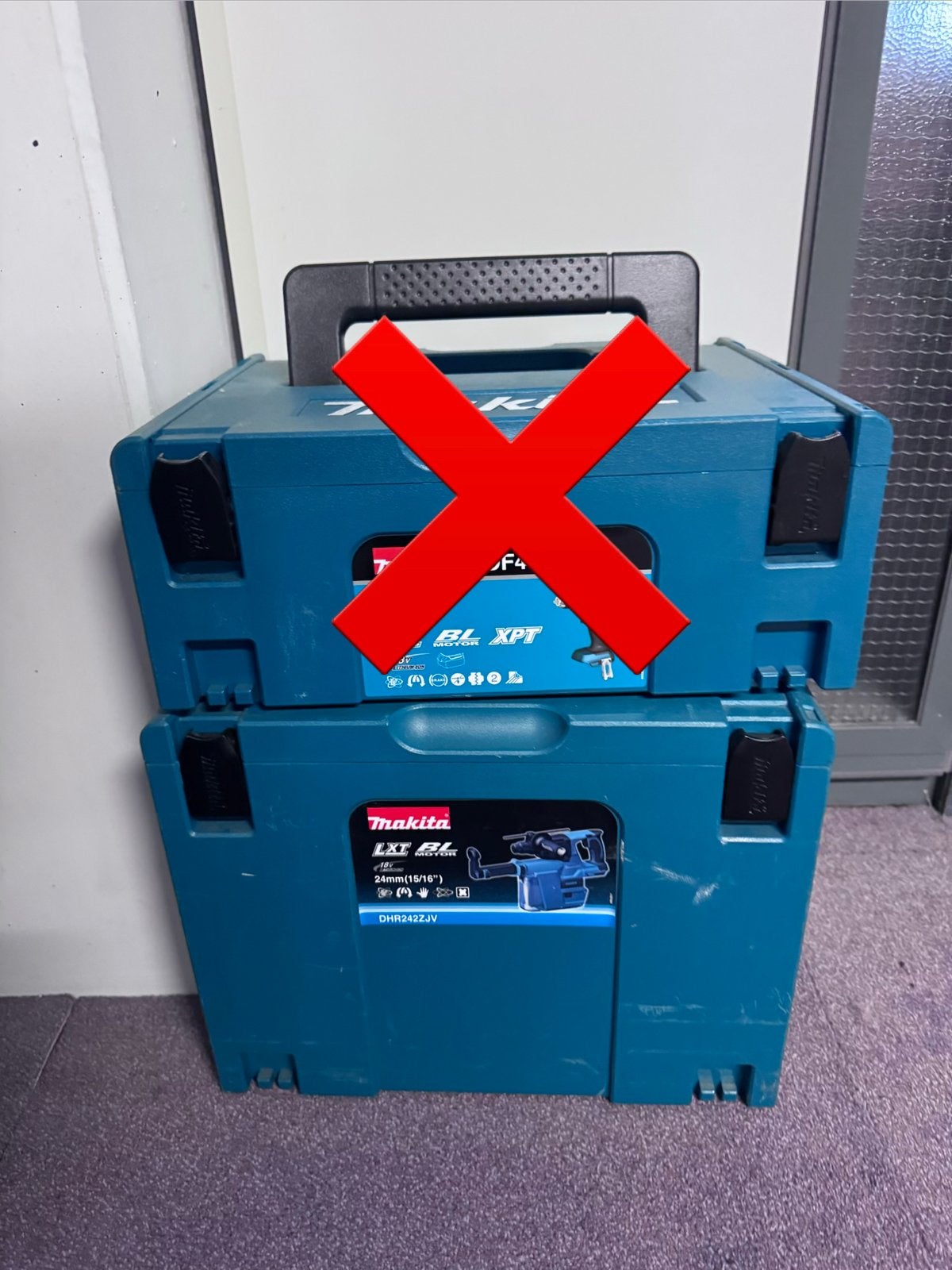 Makita Mbox 4, Doe-het-zelf en Verbouw, Gereedschapskisten, Ophalen, Gebruikt