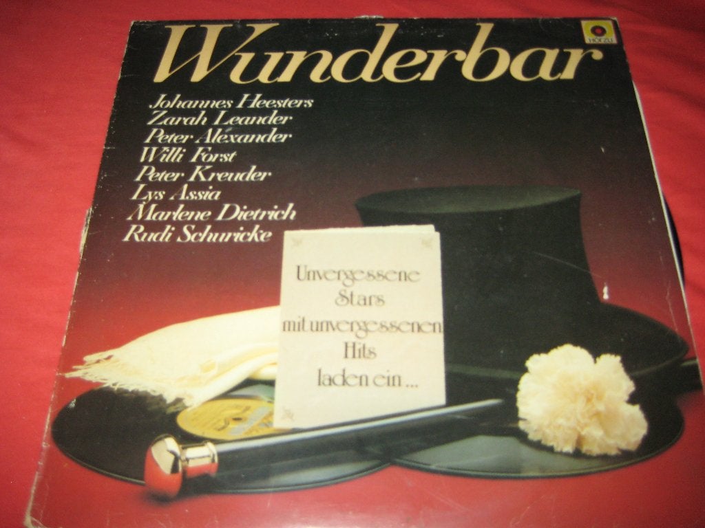 LP, Wunderbar, unvergessene Stars + unvergessene Hits, Ophalen of Verzenden, Zo goed als nieuw, LP