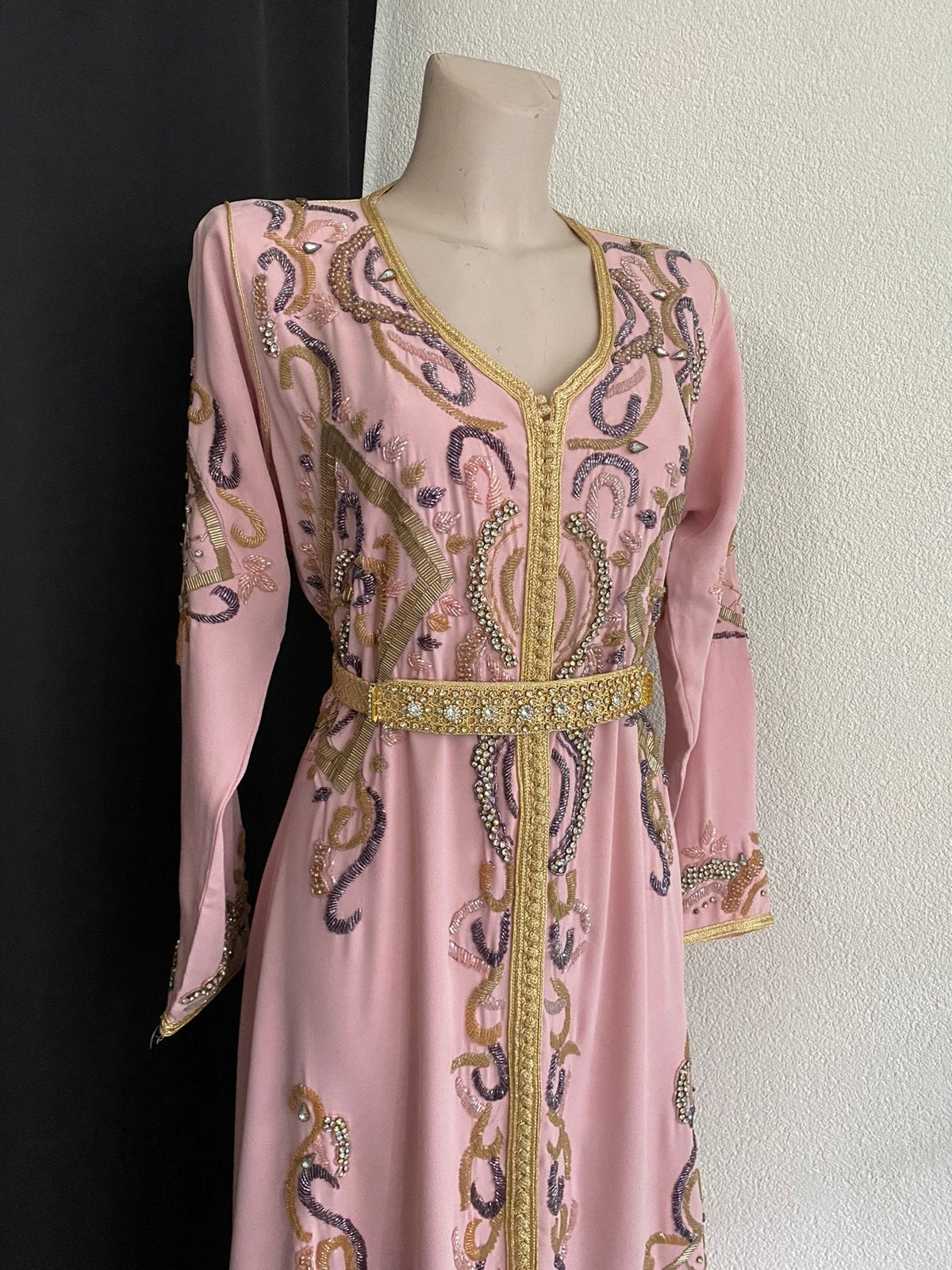 Caftan Marokkaanse jurk, Maat 38/40 (M), Overige typen, Ophalen of Verzenden, Zo goed als nieuw