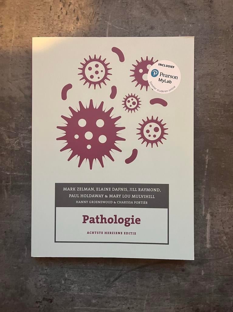Pathologie - Achtste herziene editie (incl. MyLab), Boeken, Ophalen of Verzenden, Beta, Zo goed als nieuw, HBO