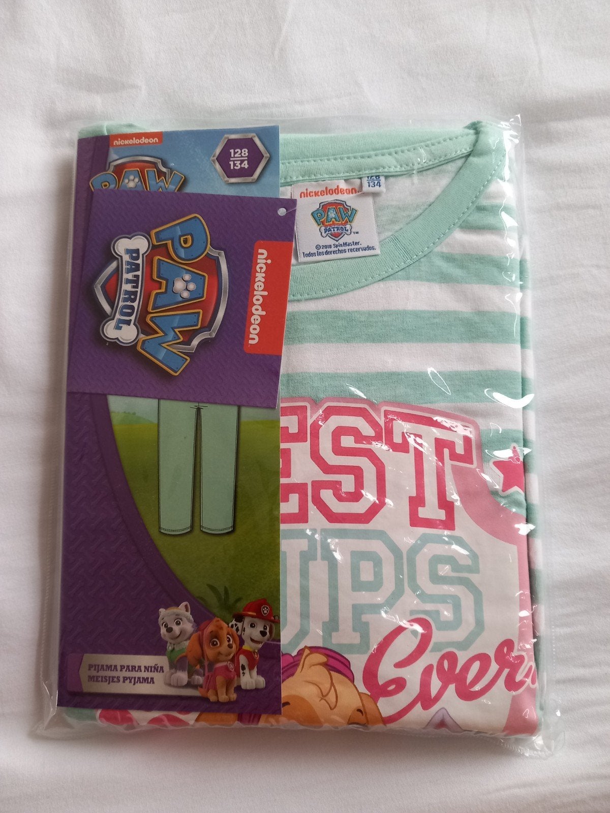 Nickelodeon Paw Patrol Meisjespyama maat 128/134 NIEUW, Ophalen, Nieuw, Nickelodeon, Meisje