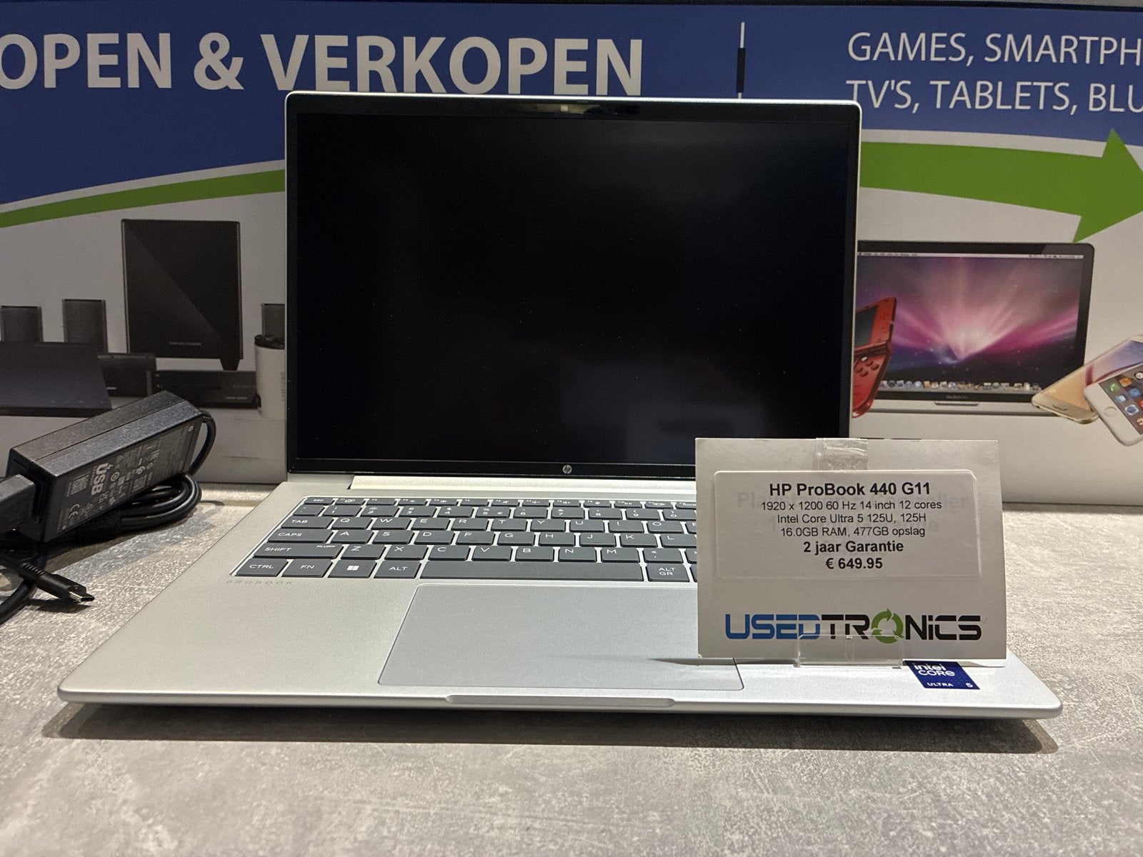 HP ProBook 440 G11 - 14 inch, 16GB RAM, 512GB SSD, Computers en Software, 2 tot 3 Ghz, Qwerty, 14 inch, Ophalen of Verzenden