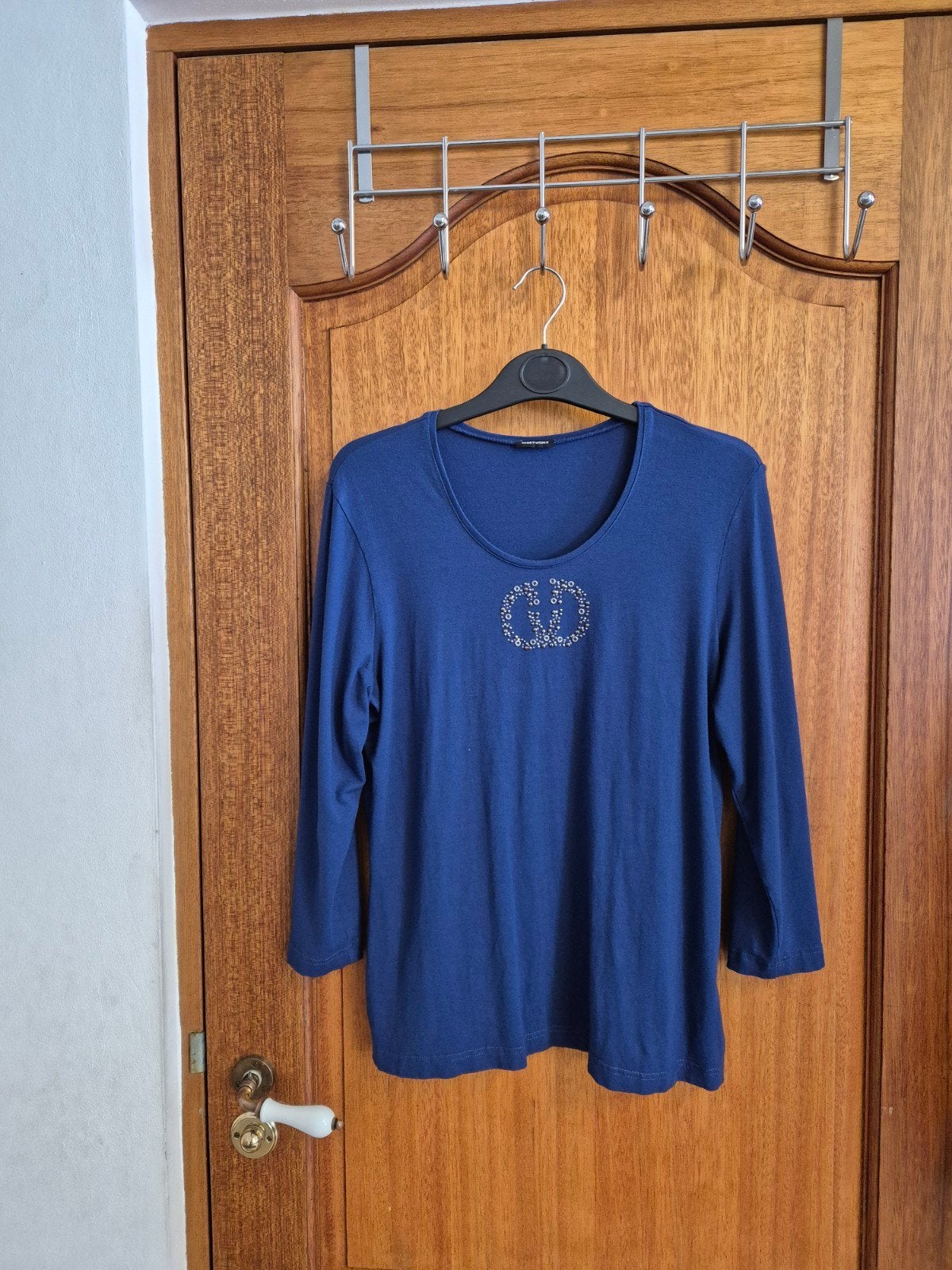 Shirt, mt.38 ,Nieuw  ,Gerry Weber, Maat 38/40 (M), Blauw, Nieuw, Ophalen of Verzenden