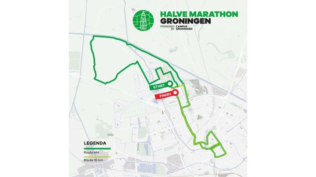 Startbewijs Halve Marathon Groningen, Ophalen, Nieuw, Overige typen, Overige merken