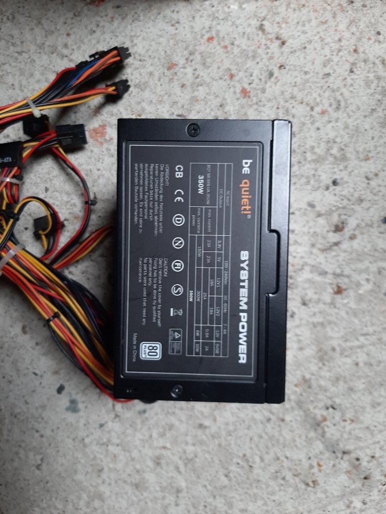 BeQuiet PC voeding ups  350watt, Ophalen, Gebruikt