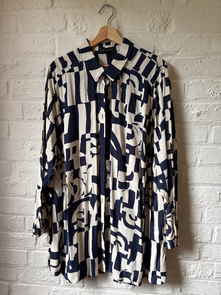 Verpass blouse maat 50, Verpass, Blauw, Blouse of Tuniek, Ophalen of Verzenden