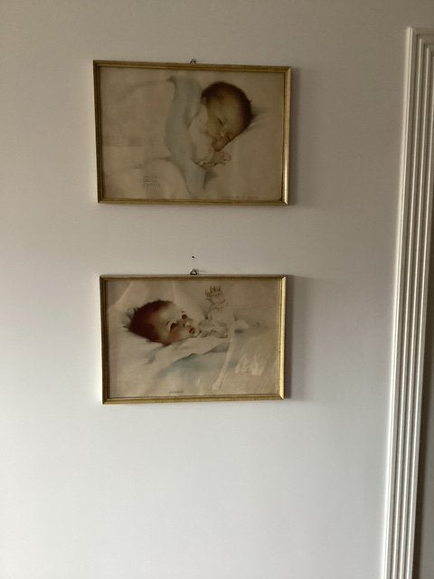 Vintage litho’s van Bessie Pease Gutmann 1878-1960, Ophalen