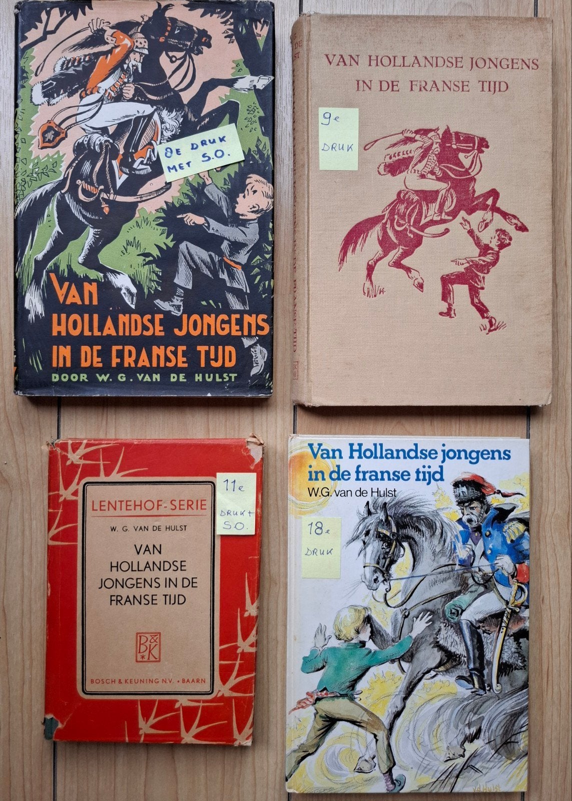 W.G. v.d. Hulst. v.Hollandse Jongens i.d.Franse tijd.€ 12,50, Ophalen of Verzenden, Gelezen, W.G. van de Hulst, Fictie