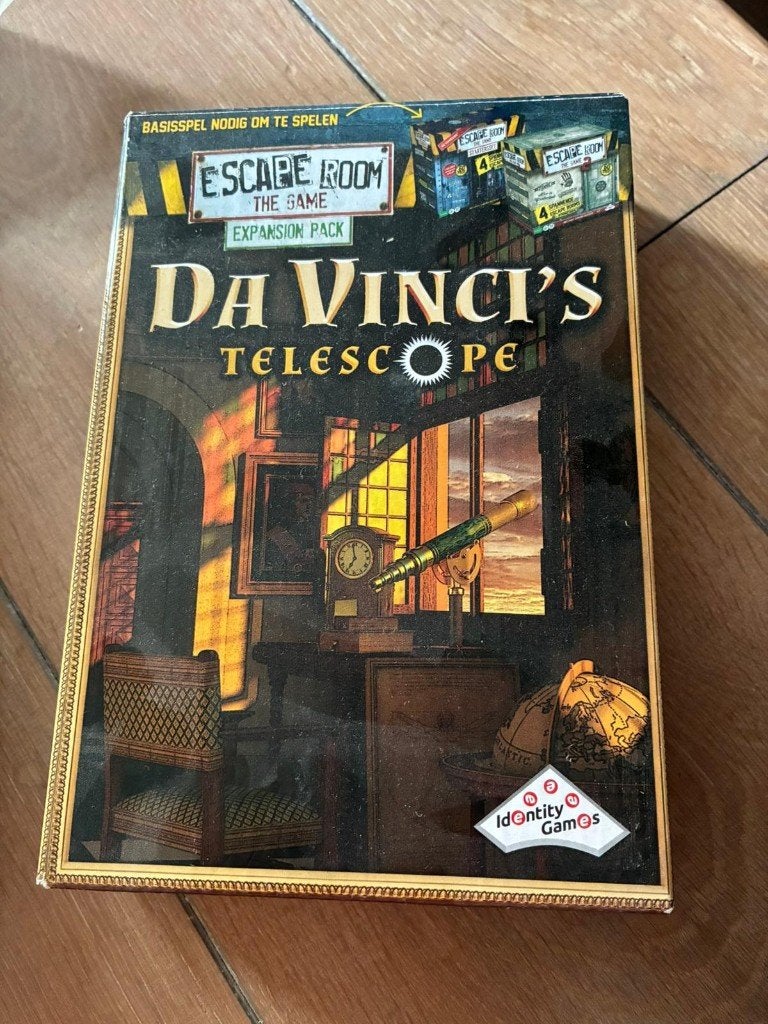 Escape room the game davinci code, Ophalen of Verzenden, Zo goed als nieuw