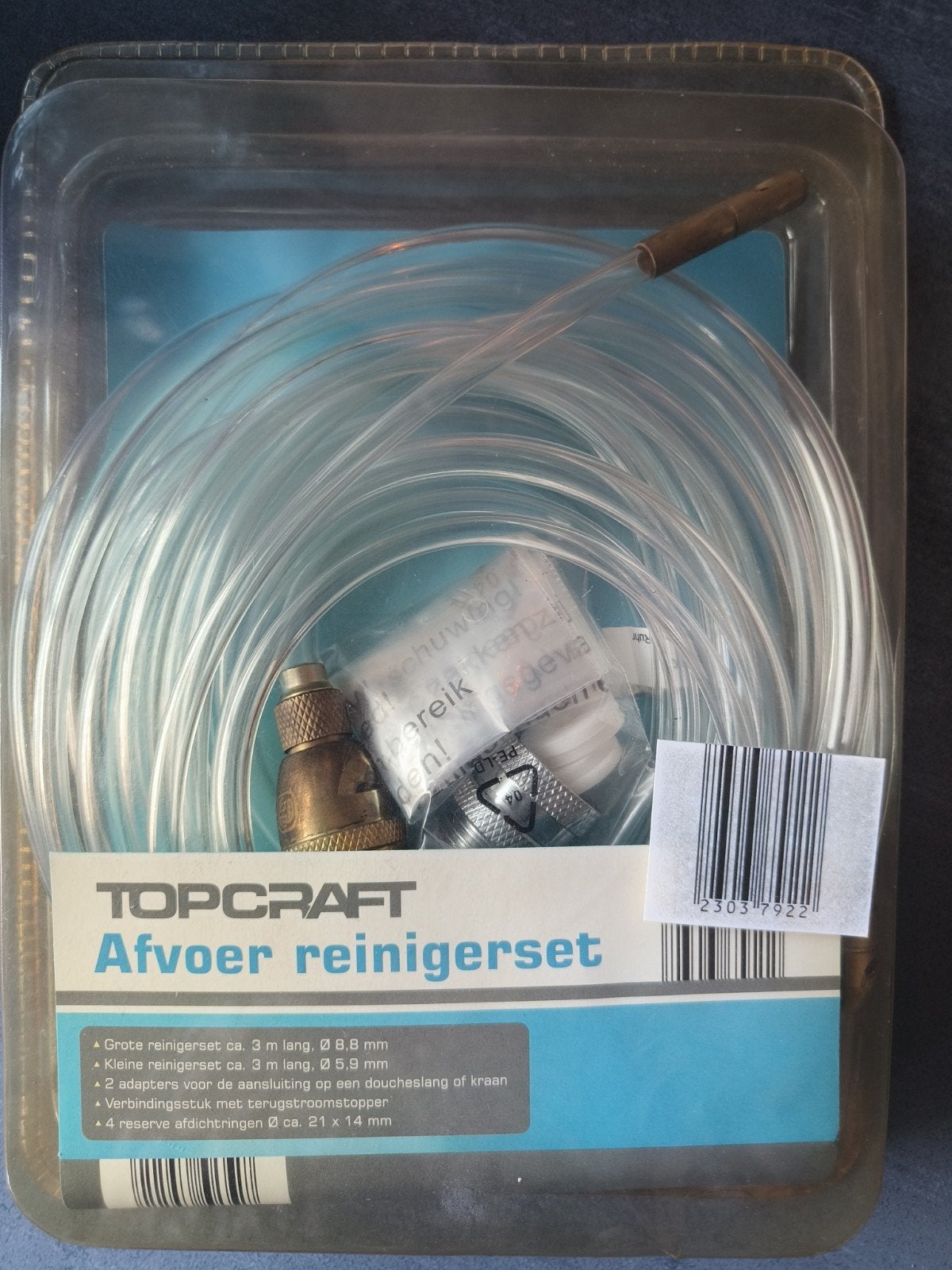 Topcraft Afvoer Reinigerset, Ophalen of Verzenden, Nieuw, Minder dan 2 meter