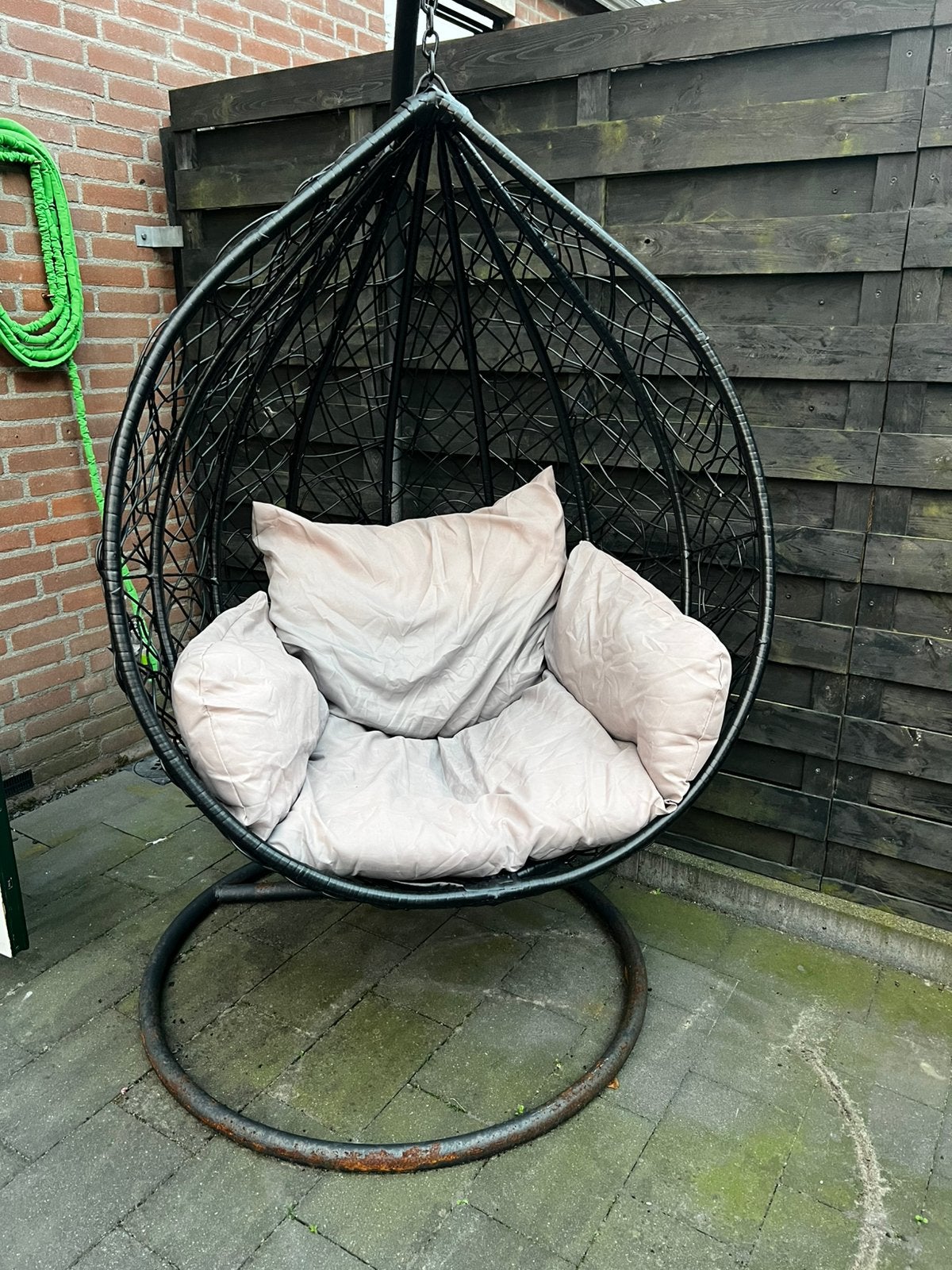 Hangstoel, Ophalen, Gebruikt, Metaal