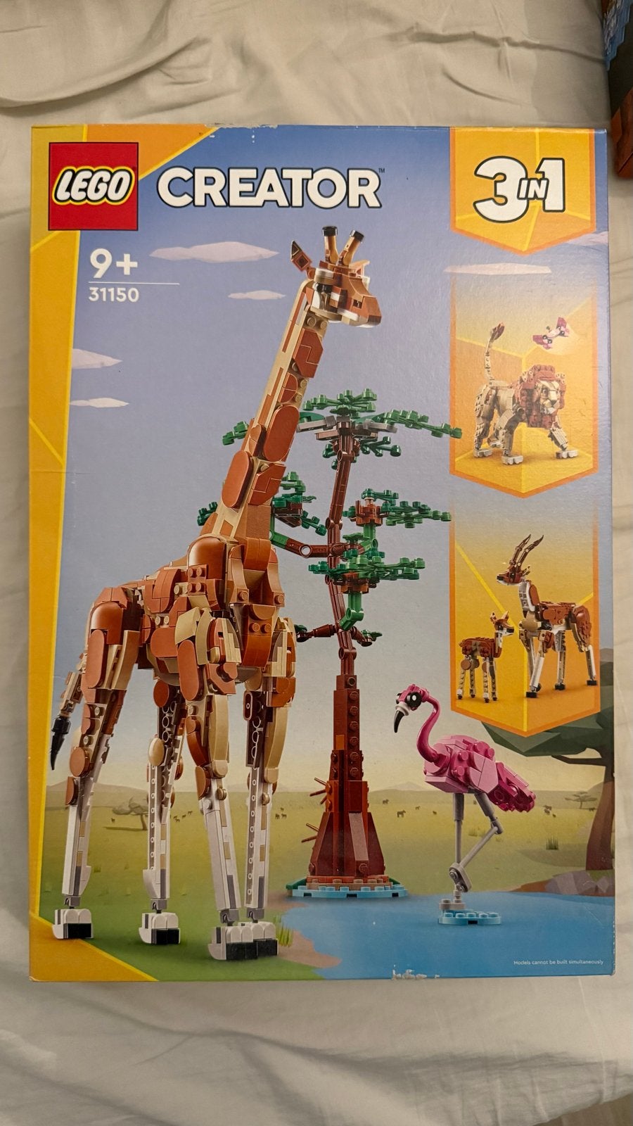LEGO Creator 3in1 Wilde Dieren van Afrika (31150), Ophalen of Verzenden, Zo goed als nieuw