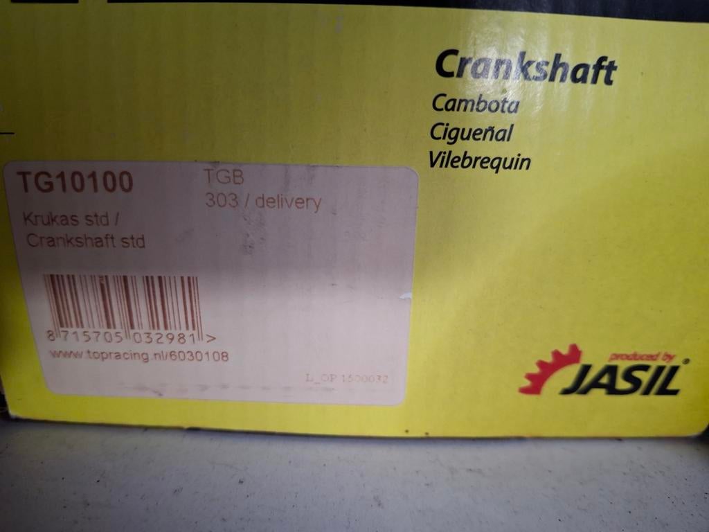 Nieuwe Krukas TGB 303/delivery - Standaard, Ophalen of Verzenden, Nieuw, Blok, Jasil