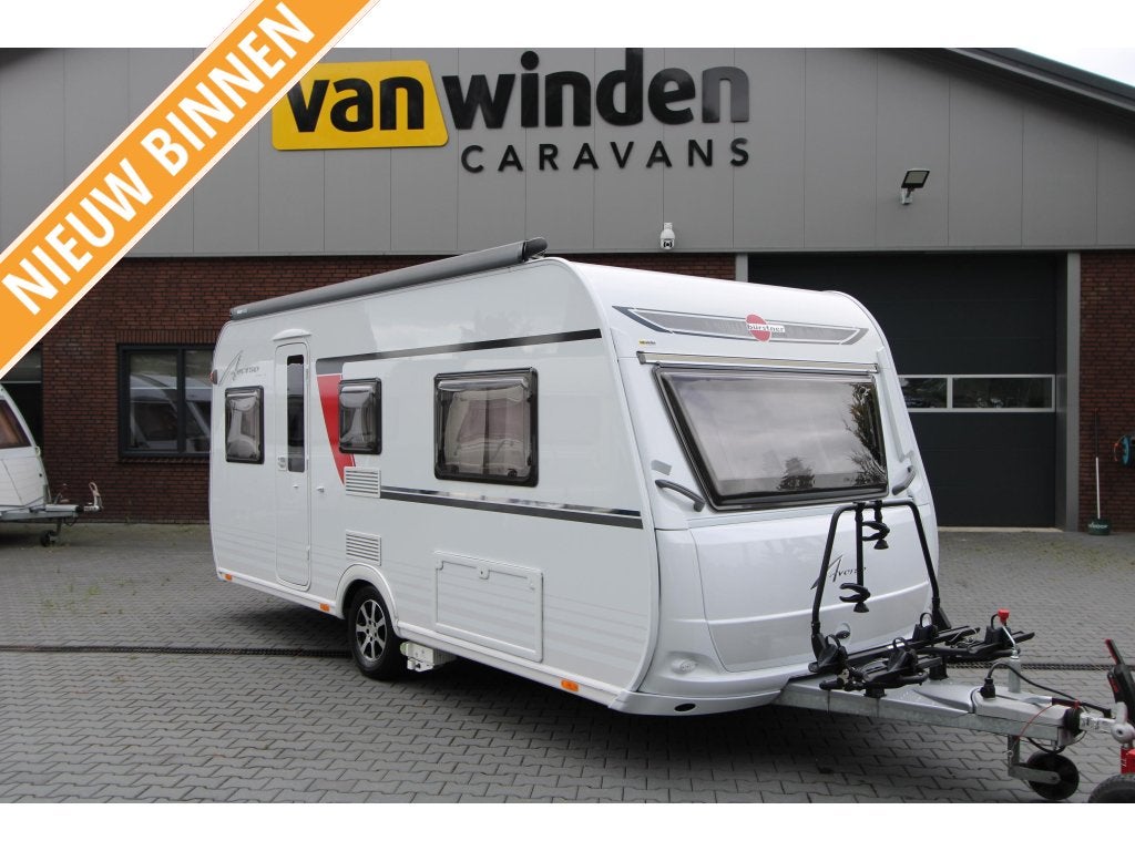 Bürstner Averso 490 TL ThuleLuifel-Mover-Voorten, Caravans en Kamperen, Kachel, Rondzit, Bedrijf, Bürstner