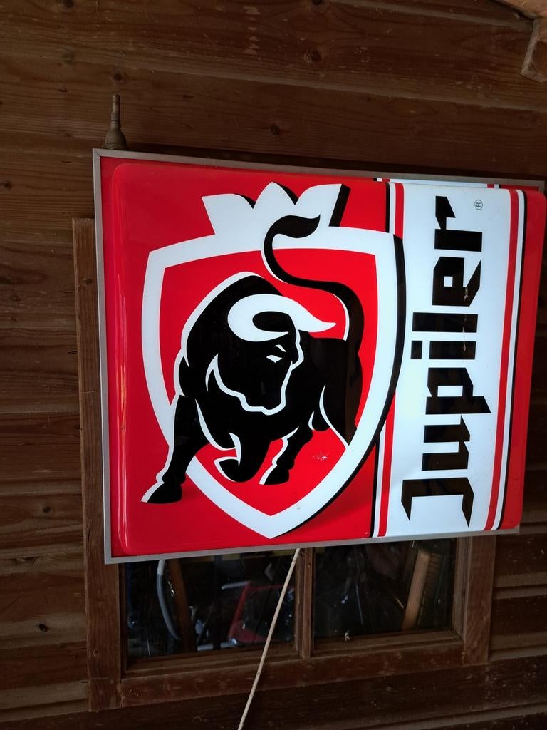 Jupiler lichtbak - Perfect voor mancave of bar, Ophalen of Verzenden, Gebruikt, Lichtbak of (neon) lamp