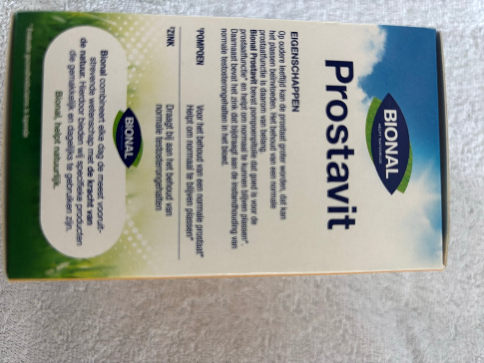 Bional Prostavit - Voor een normale prostaat, Sport en Fitness, Ophalen of Verzenden, Nieuw, Overige typen