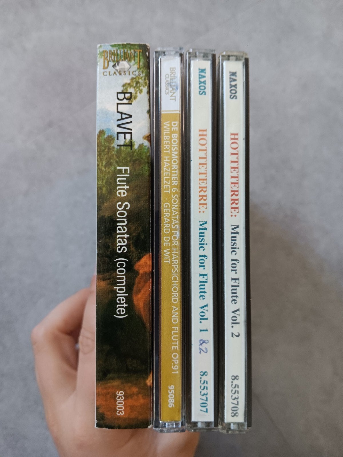 fluit sonatas klassieke cd's, Ophalen of Verzenden